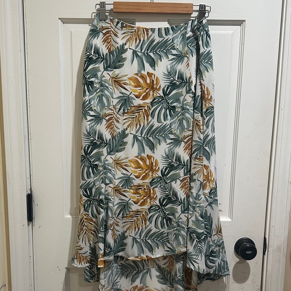 Tropical Print Women's Skirt